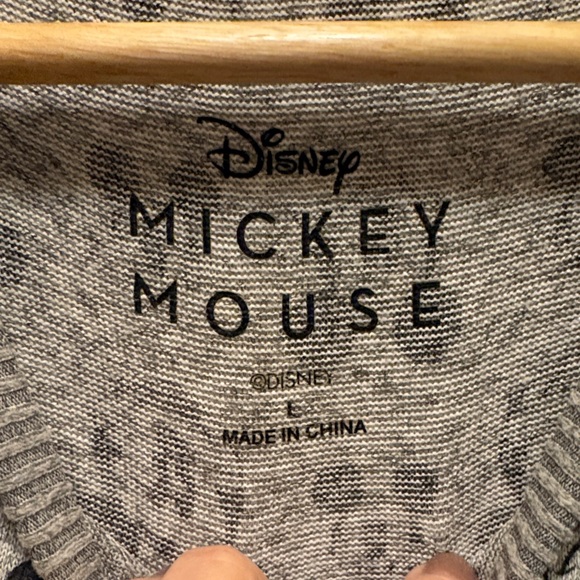 Disney Gray Knit Mickey Mouse Top - Picture 2 of 9